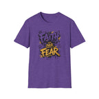 Faith Over Fear T-Shirt — Bold Graffiti Christian Inspirational Tee