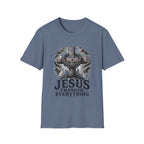 Christian Cross T-Shirt — "Jesus Changed Everything" Faith Tee