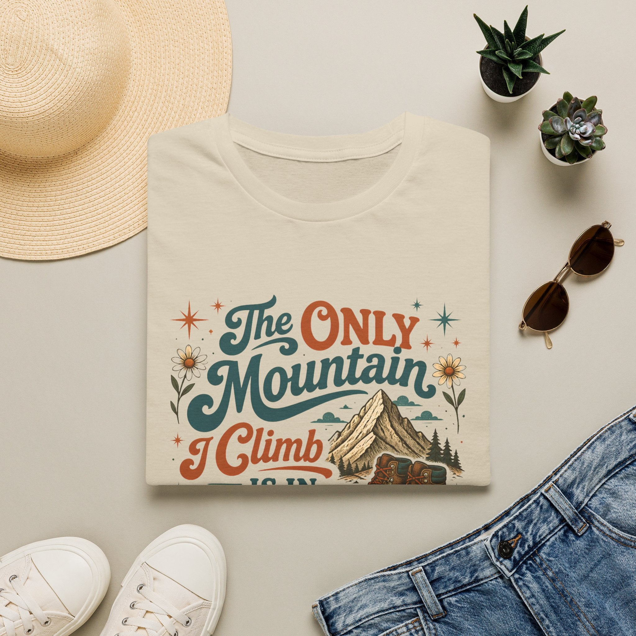 Mountain Psalms T-Shirt — "The Only Mountain I Climb Is in Psalms"
