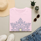 Floral Mandala Tee — Sunburst Lace Graphic T-Shirt
