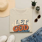Let God Cook T-Shirt — Faith-Inspired Vintage Kitchen Graphic Tee