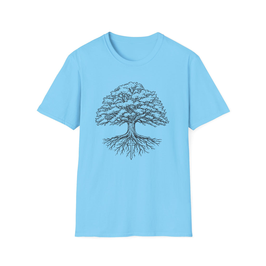 Tree of Life T-Shirt — Detailed Oak Tree Illustration Shirt