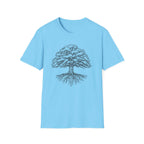 Tree of Life T-Shirt — Detailed Oak Tree Illustration Shirt