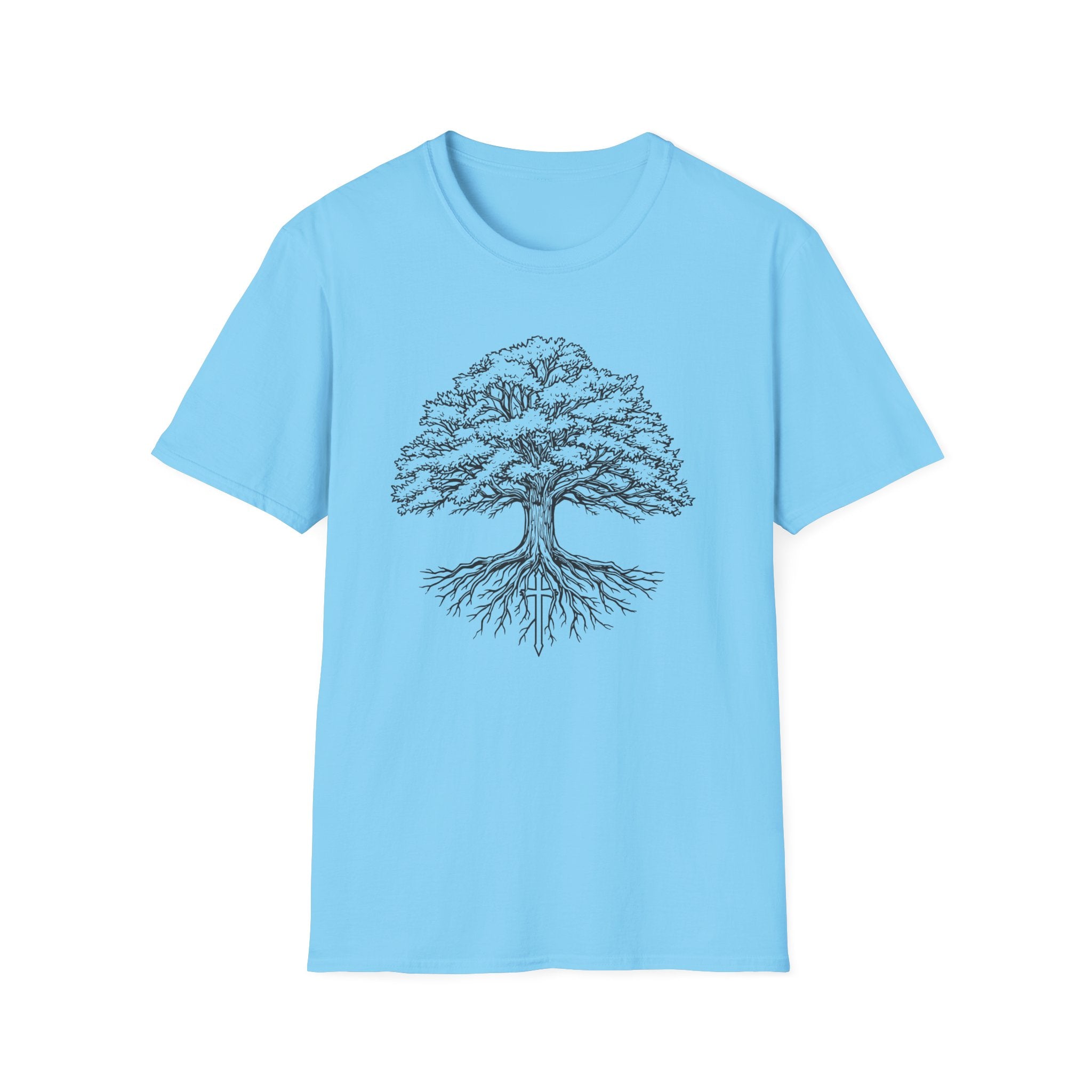Tree of Life T-Shirt — Detailed Oak Tree Illustration Shirt