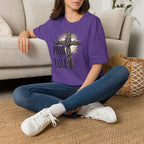Christian T-Shirt — "Paid in Full" Cross Graphic Faith Tee