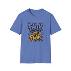 Faith Over Fear T-Shirt — Bold Graffiti Christian Inspirational Tee