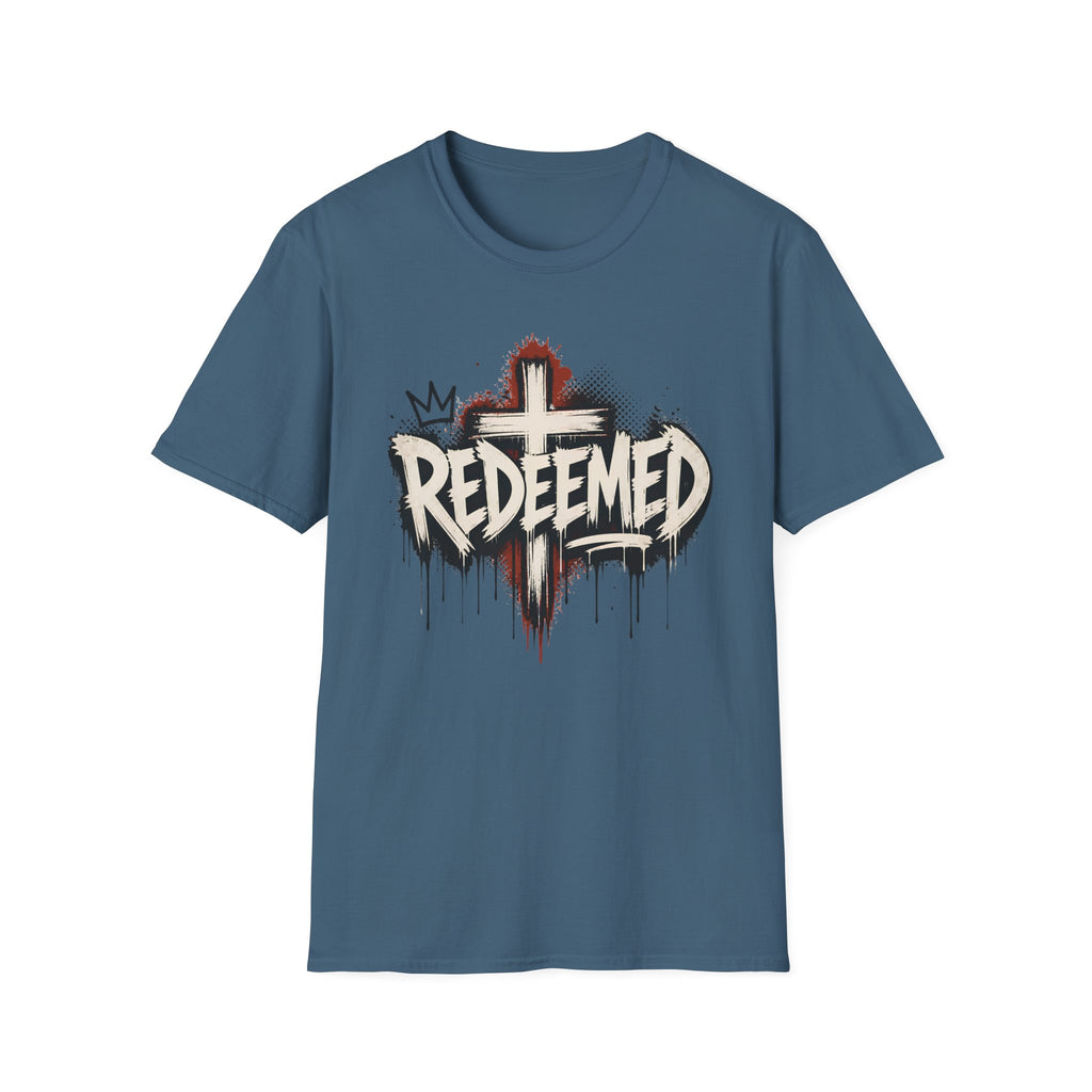 Redeemed Cross T‑Shirt — Christian Faith Graphic Tee
