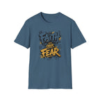 Faith Over Fear T-Shirt — Bold Graffiti Christian Inspirational Tee