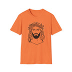 Jesus Portrait T-Shirt — Crown of Thorns Faith Tee