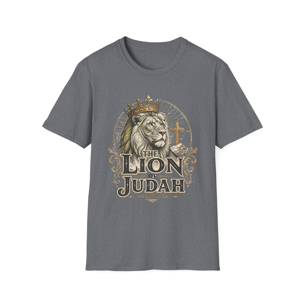 Lion of Judah T-Shirt — Christian Faith King Lion Graphic Tee