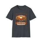 Harvesting His Promises T-Shirt — Fall Pumpkin & Sunflower Faith Tee