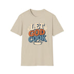 Let God Cook T-Shirt — Faith-Inspired Vintage Kitchen Graphic Tee