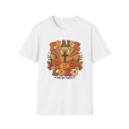 Praise the Lord Fall T-Shirt — Retro Pumpkin & Cross Christian Tee