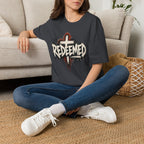 Redeemed Cross T‑Shirt — Christian Faith Graphic Tee