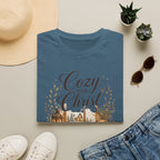 Cozy with Christ T‑Shirt — Faithful Christmas Cozy Home Design