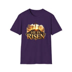 He Is Risen T-Shirt — Easter Christian Cross Resurrection Tee
