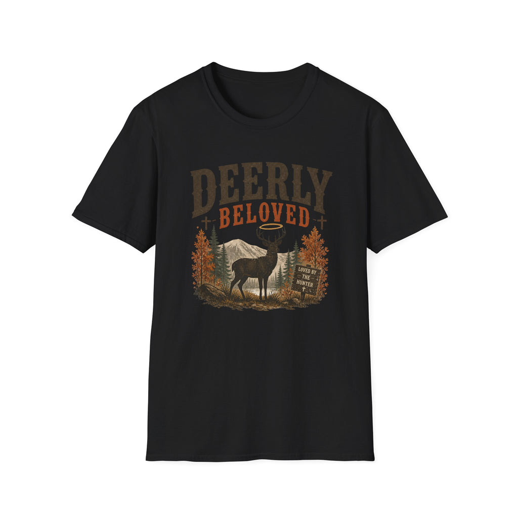 Deerly Beloved Graphic Tee — Rustic Deer Nature T-Shirt