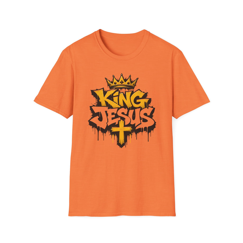 King Jesus T-Shirt — Crowned Faith Graphic Tee