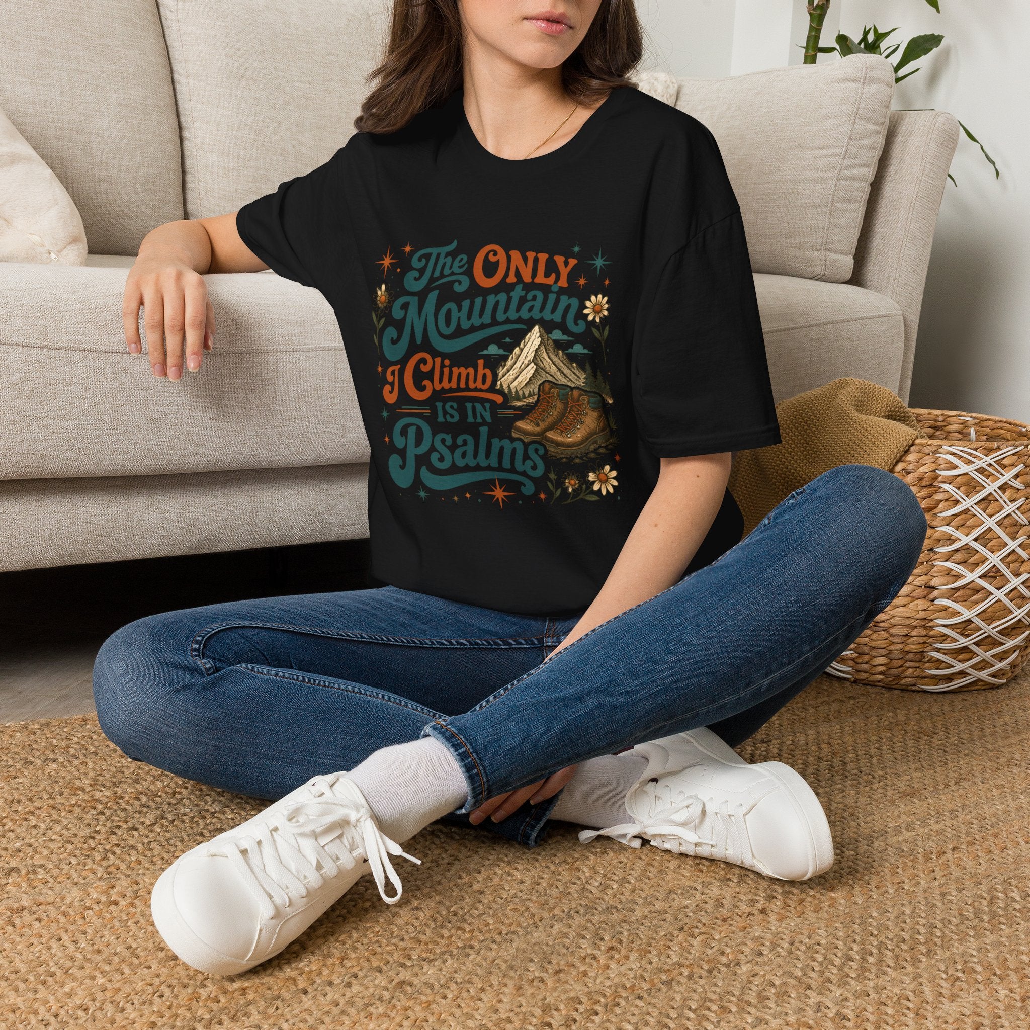 Mountain Psalms T-Shirt — "The Only Mountain I Climb Is in Psalms"