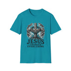 Christian Cross T-Shirt — "Jesus Changed Everything" Faith Tee