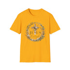 Christian Cross Floral T-Shirt — "Jesus Enough" Inspirational Tee