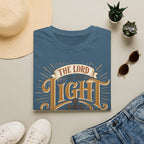 Christian T-Shirt - "The Lord Is My Light & Peace" Inspirational Faith Tee