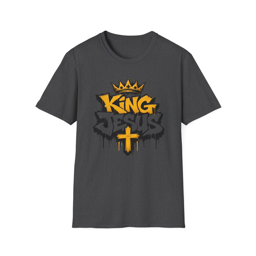King Jesus T-Shirt — Crowned Faith Graphic Tee