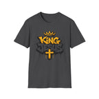 King Jesus T-Shirt — Crowned Faith Graphic Tee