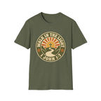 Walk in the Light T-Shirt — Christian Sunrise Design (1 John 1:7)