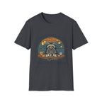 T‑Shirt — Running On Prayer & Coffee Raccoon Graphic Tee