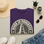 Work In Progress T-Shirt — 'Work In Progress' Vintage Cone Graphic Tee (Philippians 1:6)