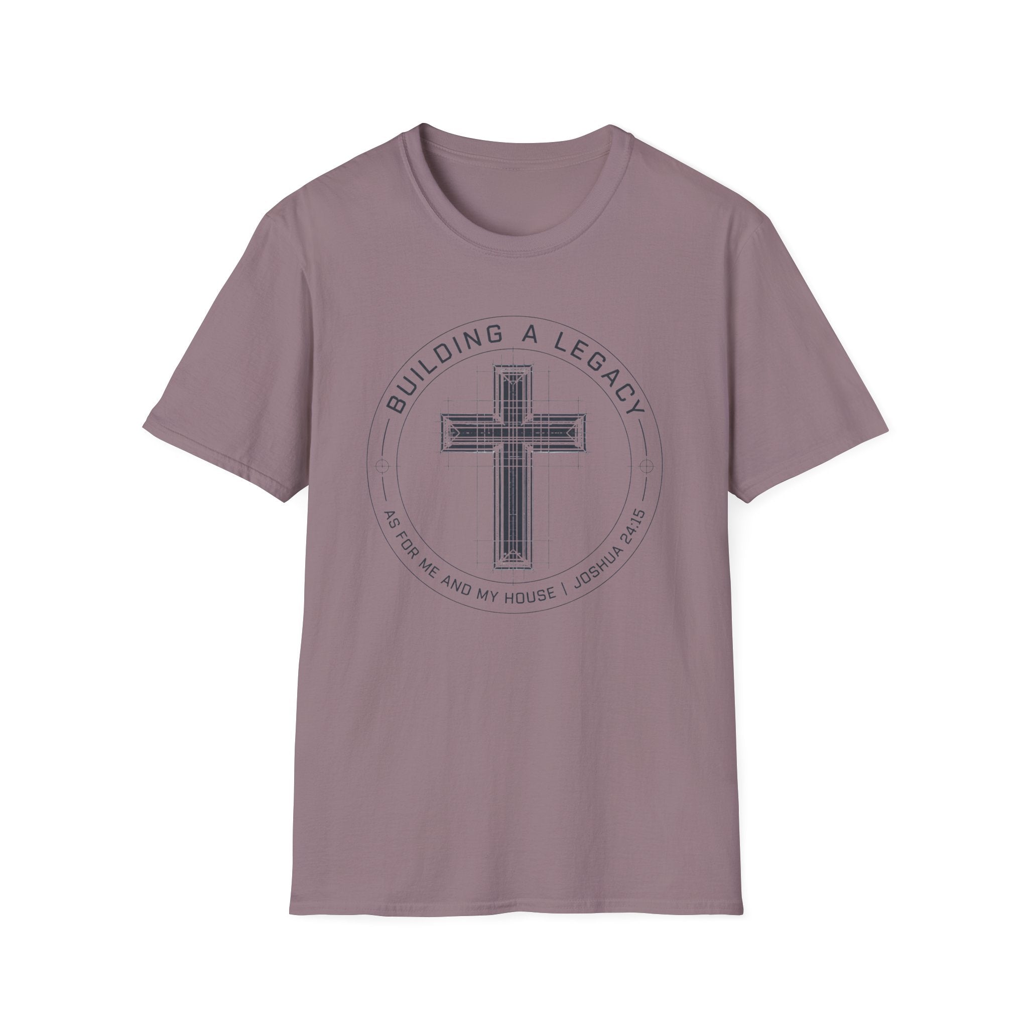 Building a Legacy Cross T-Shirt — Faith-Inspired Christian Tee