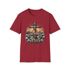 Anchored in Jesus T-Shirt — Christian Anchor Faith Tee