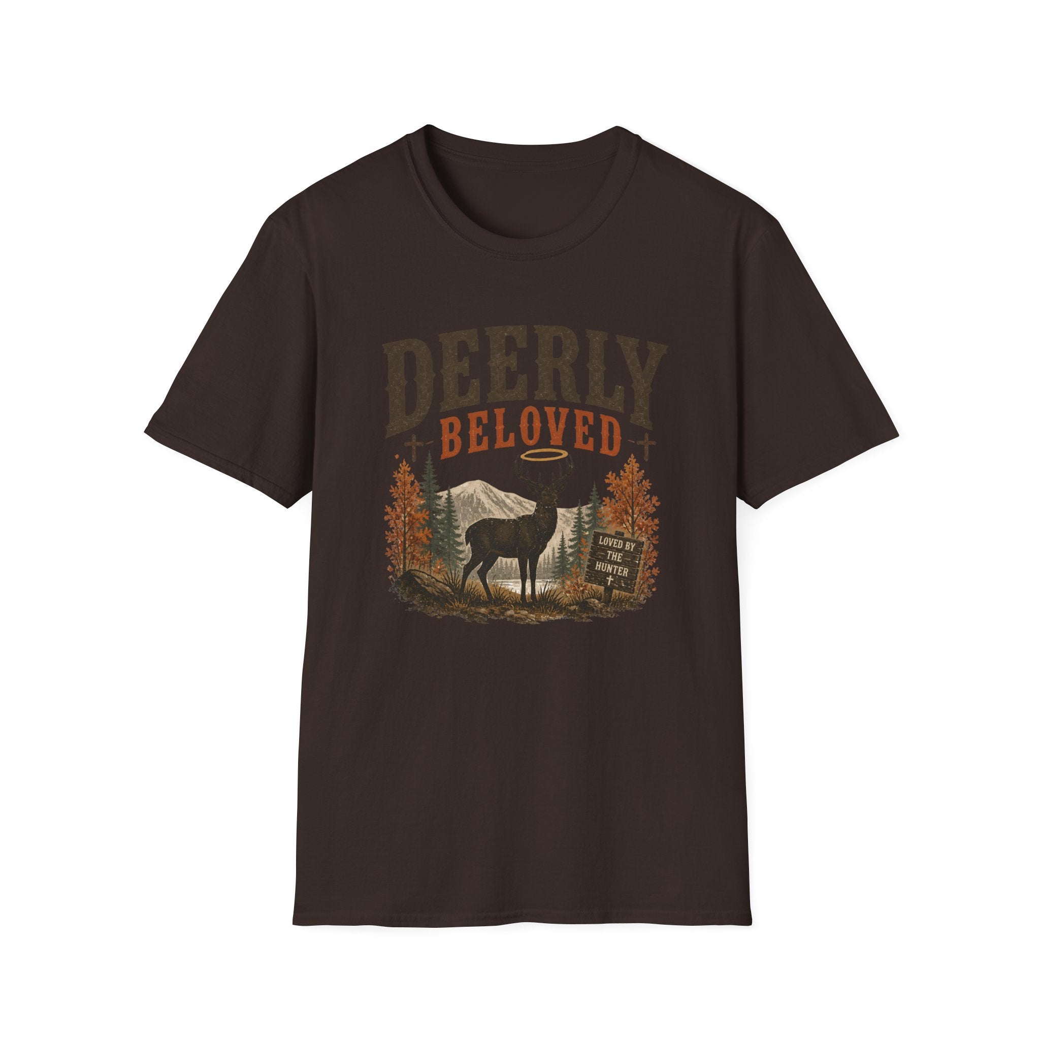 Deerly Beloved Graphic Tee — Rustic Deer Nature T-Shirt