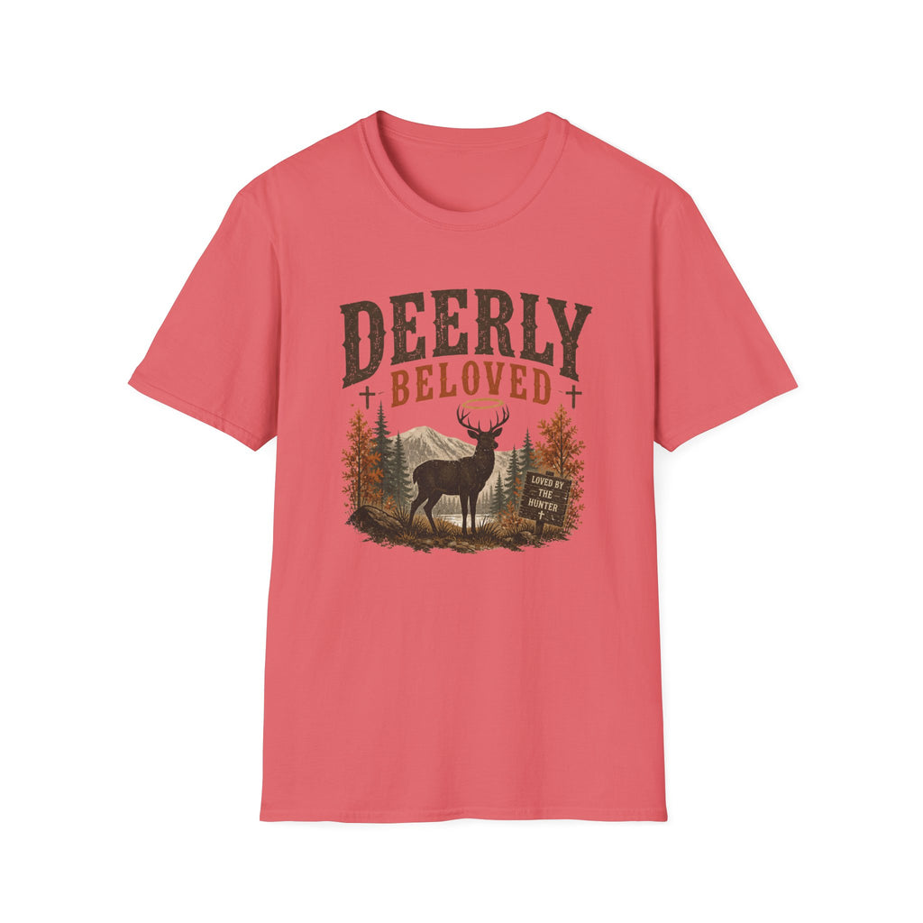 Deerly Beloved Graphic Tee — Rustic Deer Nature T-Shirt