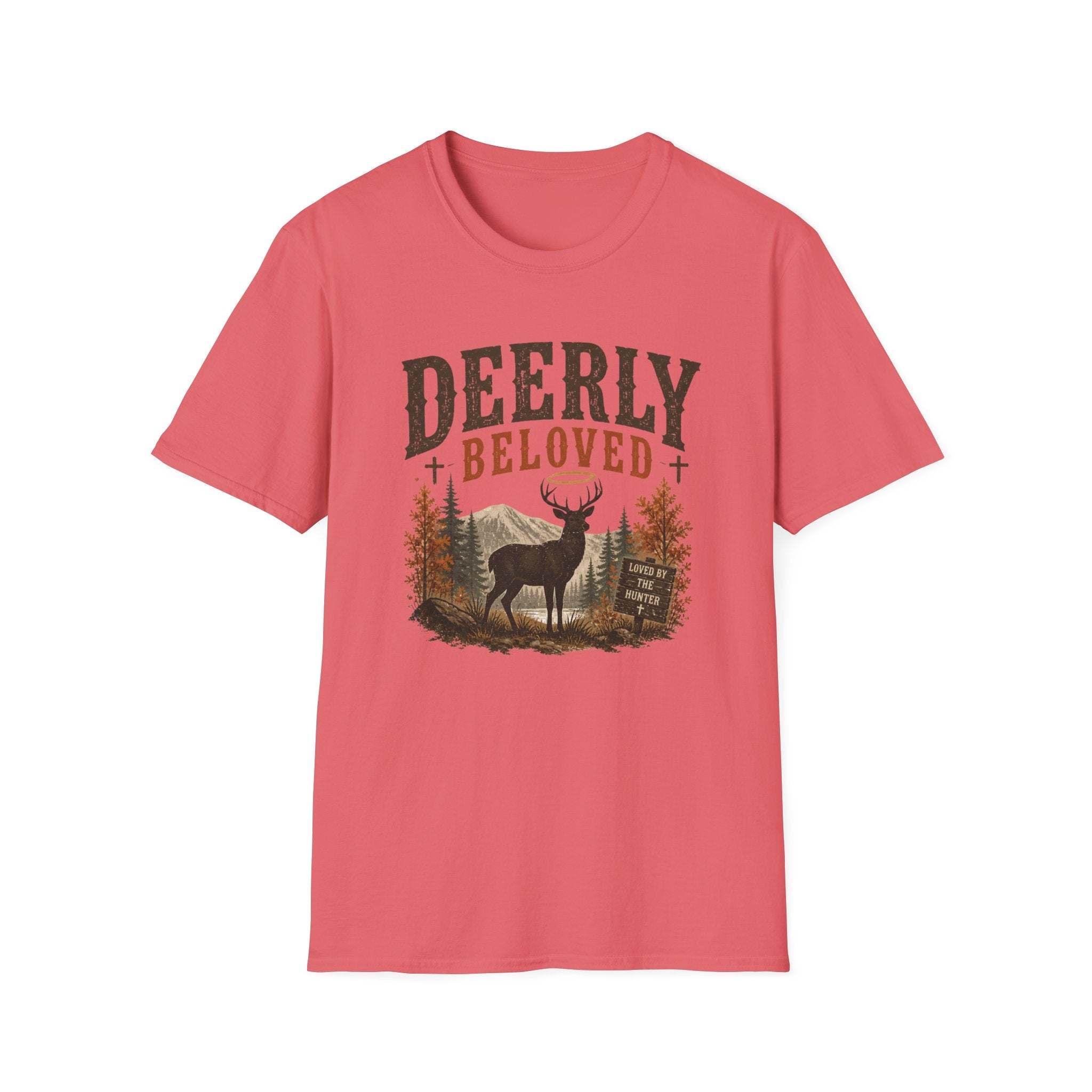 Deerly Beloved Graphic Tee — Rustic Deer Nature T-Shirt