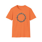 T-Shirt — Minimal Crown of Thorns Graphic Tee | Christian Faith Symbol Shirt