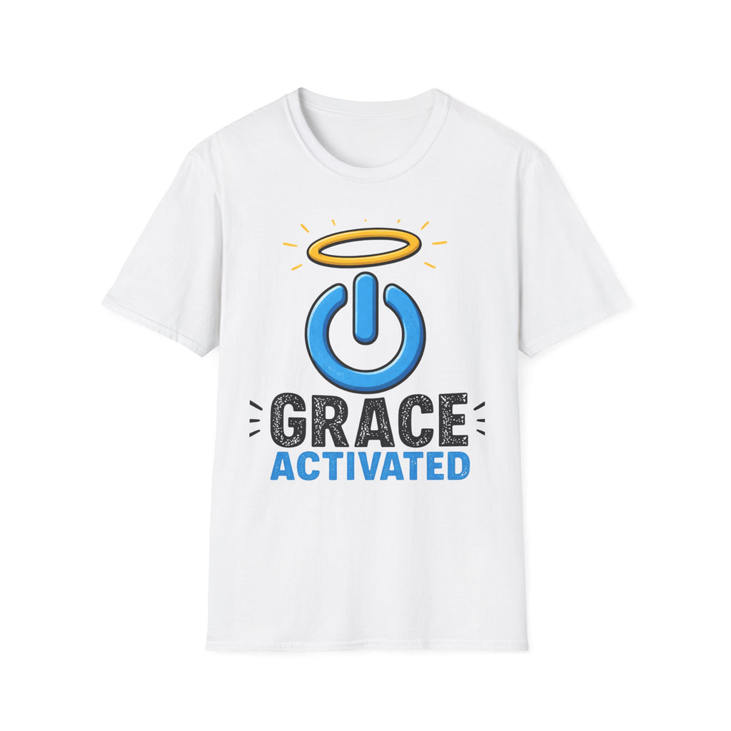 T-Shirt — Grace Activated Graphic Tee (Halo Power Symbol)