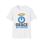 T-Shirt — Grace Activated Graphic Tee (Halo Power Symbol)