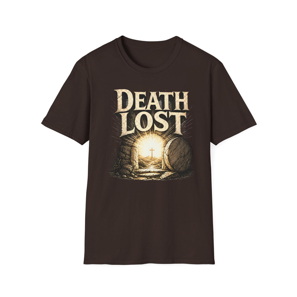 Death Lost T-Shirt — Vintage Tombstone Graphic Tee