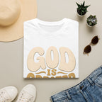 God Is Greater T-Shirt — Retro Faith Graphic Tee (1 John 4:4)