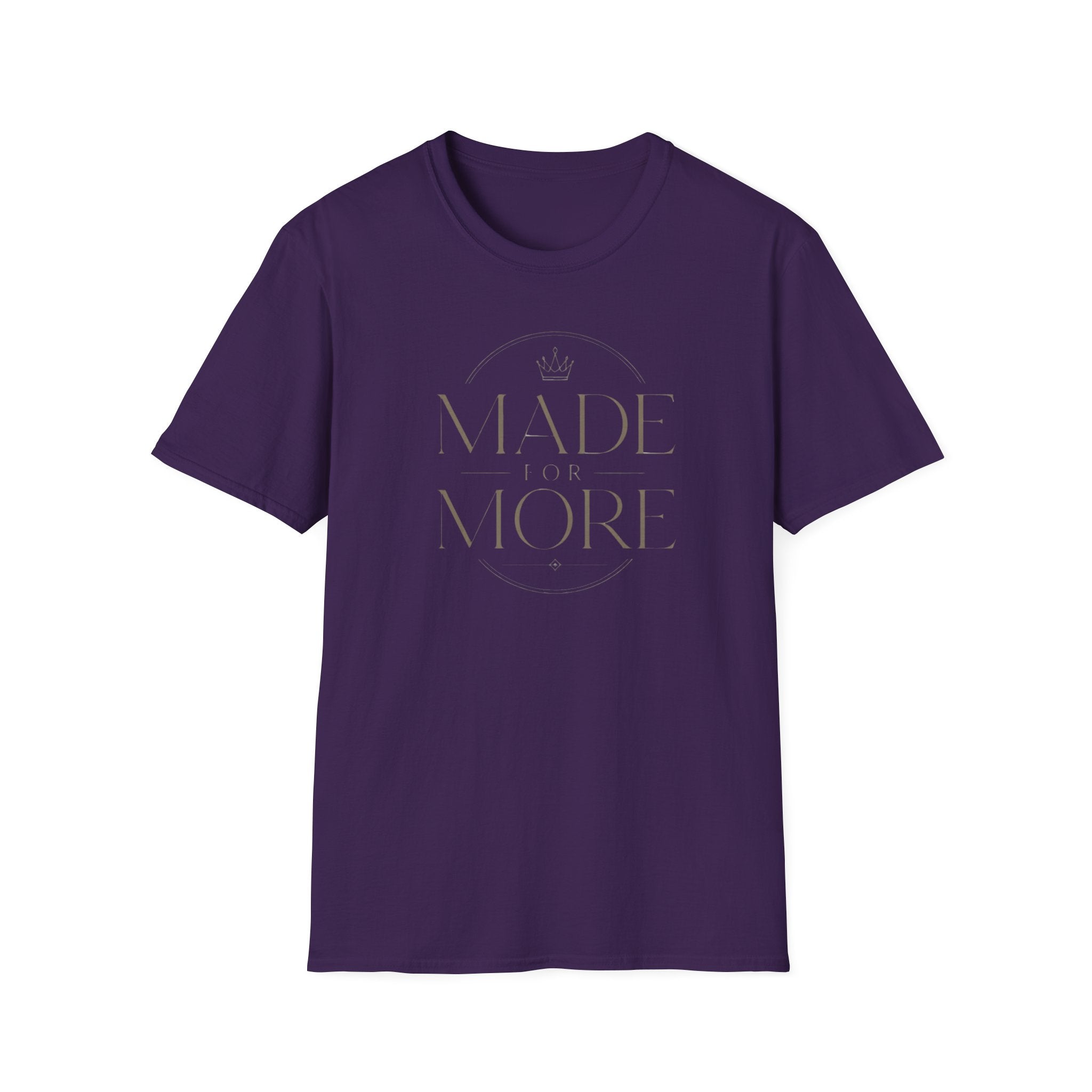 T-Shirt — "Made for More" Minimalist Inspirational Tee