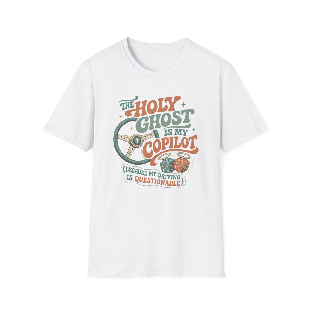 The Holy Ghost Is My Copilot T-Shirt — Religious Vintage Pilot Tee