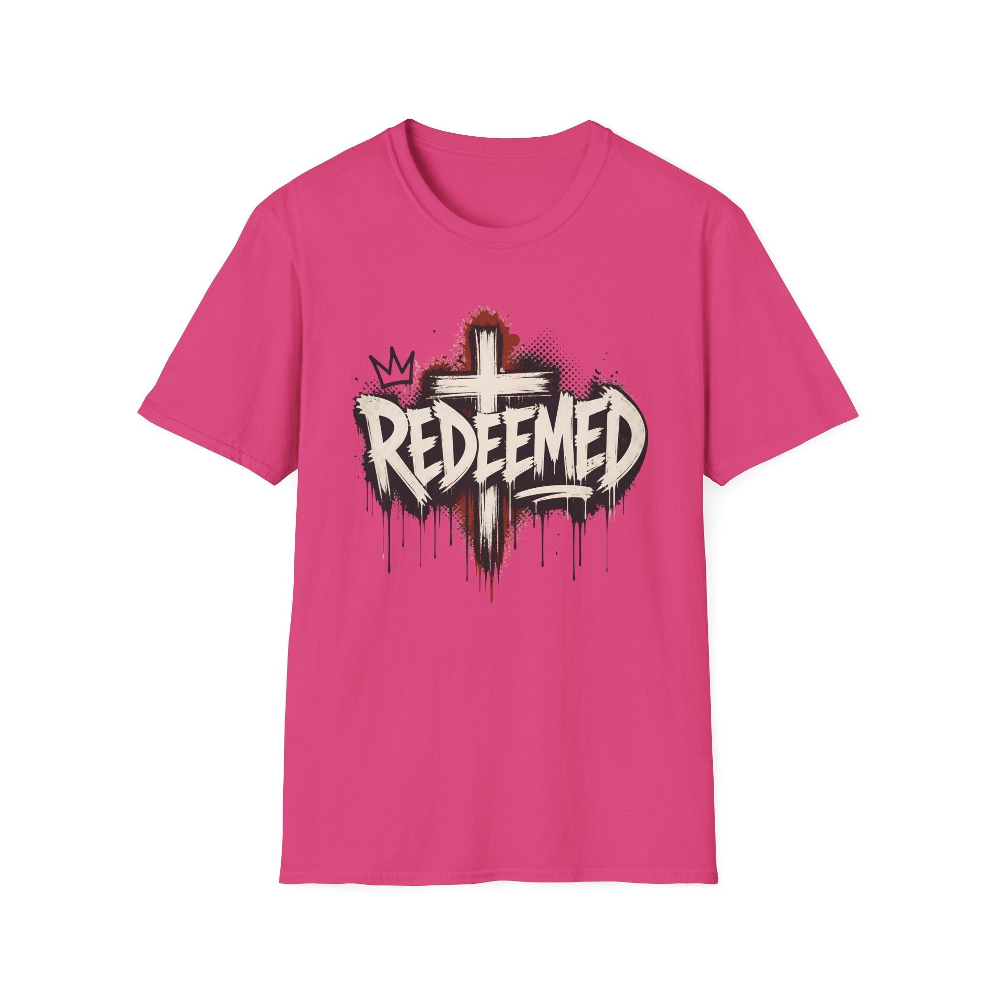 Redeemed Cross T‑Shirt — Christian Faith Graphic Tee