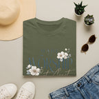 Made to Worship T-Shirt — Floral Christian Faith Tee