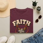 Faith Loaded T-Shirt — Christian Slingshot Cross Graphic Tee