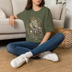 Lion of Judah T-Shirt — Christian Faith King Lion Graphic Tee