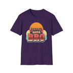 Christian T-Shirt — "Jesus Saves Bro" Retro Sunset Tee