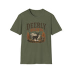 Deerly Beloved Graphic Tee — Rustic Deer Nature T-Shirt