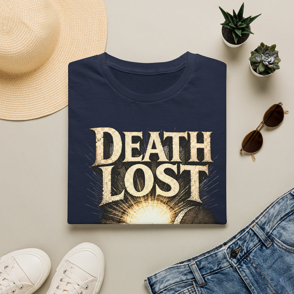 Death Lost T-Shirt — Vintage Tombstone Graphic Tee